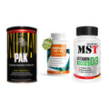 Grundversorgung: Universal + ProFuel Omega 3 + MST Vitamin D3 – alle enthaltenen Artikel