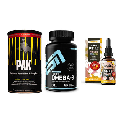 Grundversorgung: Universal + ESN Omega 3 + ProFuel VITAMIN – alle enthaltenen Artikel