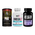 Grundversorgung: Universal + MST Omega 3 500 + ESN Vitamin D3 – alle enthaltenen Artikel