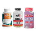Grundversorgung: ProFuel MULTI + MST Omega 3 + INLEAD Vitamin – alle enthaltenen Artikel
