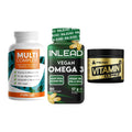 Grundversorgung: ProFuel MULTI + INLEAD Vegan + Peak Vitamin – alle enthaltenen Artikel