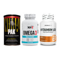 Grundversorgung: Universal + MST Omega 3 500 + BioTech Vitamin – alle enthaltenen Artikel