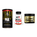 Grundversorgung: Universal + MST Omega 3 + Peak Vitamin – alle enthaltenen Artikel