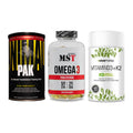 Grundversorgung: Universal + MST Omega 3 + Sinob Vitamin – alle enthaltenen Artikel
