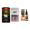 Grundversorgung: Universal + MST Omega 3 + ProFuel VITAMIN – alle enthaltenen Artikel