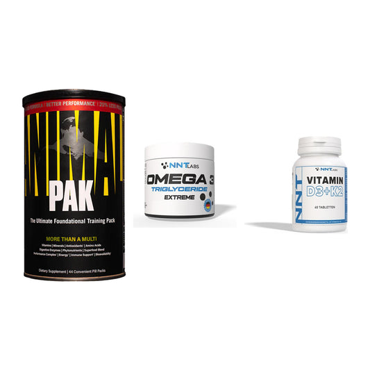 Grundversorgung: Universal + NNT Omega 3 + NNT Vitamin – alle enthaltenen Artikel
