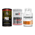 Grundversorgung: Universal + MST Omega 3 + BioTech Vitamin – alle enthaltenen Artikel