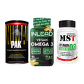 Grundversorgung: Universal + INLEAD Vegan + MST Vitamin D3 – alle enthaltenen Artikel