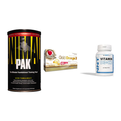 Grundversorgung: Universal + Olimp Omega 3 + NNT Vitamin – alle enthaltenen Artikel
