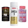 Grundversorgung: Universal + Nutrend Omega 3 + INLEAD Vitamin – alle enthaltenen Artikel