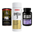 Grundversorgung: Universal + Nutrend Omega 3 + ESN Vitamin D3 – alle enthaltenen Artikel