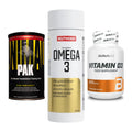 Grundversorgung: Universal + Nutrend Omega 3 + BioTech Vitamin – alle enthaltenen Artikel