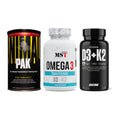 Grundversorgung: Universal + MST Omega 3 500 + Big Zone – alle enthaltenen Artikel