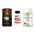 Grundversorgung: Universal + MST Omega 3 + Sinob Vitamin – alle enthaltenen Artikel