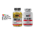 Grundversorgung: Olimp Vita-Min + MST Omega 3 + MST Vitamin D3 – alle enthaltenen Artikel