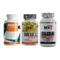 Grundversorgung: ProFuel MULTI + MST Omega 3 + MST Calcium – alle enthaltenen Artikel