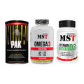 Grundversorgung: Universal + MST Omega 3 + MST Vitamin D3 – alle enthaltenen Artikel