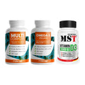 Grundversorgung: ProFuel MULTI + ProFuel Omega 3 + MST Vitamin D3 – alle enthaltenen Artikel