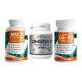 Grundversorgung: ProFuel MULTI + NNT Omega 3 + ProFuel Vitamin – alle enthaltenen Artikel
