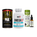 Grundversorgung: Universal + MST Omega 3 500 + Sinob Vitamin – alle enthaltenen Artikel