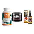 Grundversorgung: ProFuel MULTI + Sinob Omega 3 + ProFuel VITAMIN – alle enthaltenen Artikel