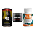 Grundversorgung: Universal + Sinob Omega 3 + ProFuel Vitamin – alle enthaltenen Artikel