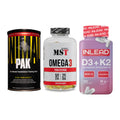 Grundversorgung: Universal + MST Omega 3 + INLEAD Vitamin – alle enthaltenen Artikel