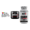 Grundversorgung: Olimp Vita-Min + Sinob Omega 3 + MST Calcium – alle enthaltenen Artikel