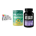 Grundversorgung: Olimp Vita-Min + INLEAD Omega-3 + ESN Vitamin D3 – alle enthaltenen Artikel