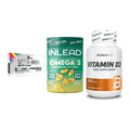 Grundversorgung: Olimp Vita-Min + INLEAD Omega-3 + BioTech Vitamin – alle enthaltenen Artikel