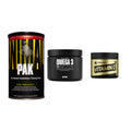Grundversorgung: Universal + Big Zone Omega + Peak Vitamin D – alle enthaltenen Artikel