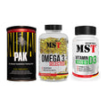 Grundversorgung: Universal + MST Omega 3 + MST Vitamin D3 – alle enthaltenen Artikel
