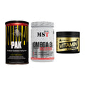 Grundversorgung: Universal + MST Omega 3 + Peak Vitamin – alle enthaltenen Artikel