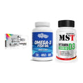 Grundversorgung: Olimp Vita-Min + Wispy Omega 3 + MST Vitamin D3 – alle enthaltenen Artikel