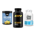 Haut, Haare & Nägel: ESN Collagen + GN Vitamin + BioTech Zinc – alle enthaltenen Artikel
