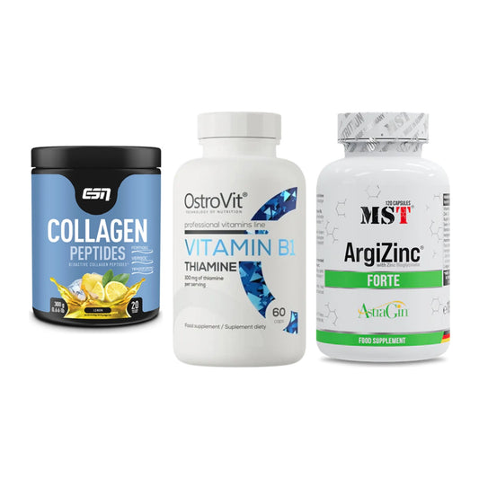 Haut, Haare & Nägel: ESN Collagen + Ostrovit + MST ArgiZinc – alle enthaltenen Artikel