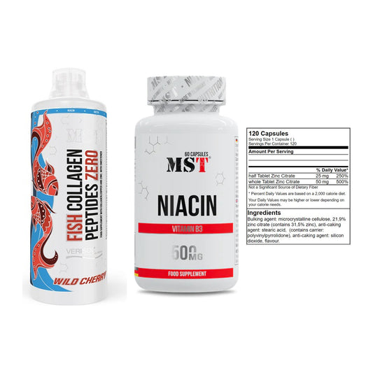 Haut, Haare & Nägel: MST Fish + MST Niacin + GN Zinc Citrat – alle enthaltenen Artikel
