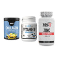 Haut, Haare & Nägel: ESN Collagen + NNT Vitamin B + MST Zinc – alle enthaltenen Artikel