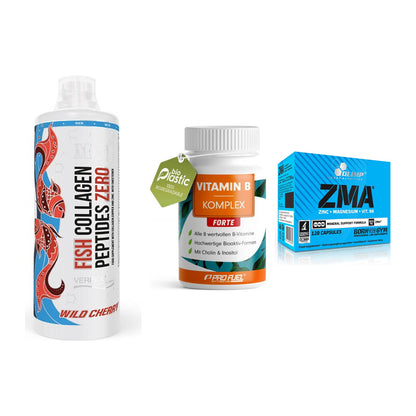 Haut, Haare & Nägel: MST Fish + ProFuel Vitami + Olimp ZMA – alle enthaltenen Artikel