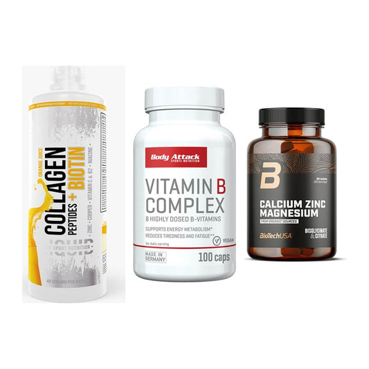 Haut, Haare & Nägel: MST Collagen + Body Attack + BioTech Calciu – alle enthaltenen Artikel