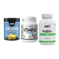 Haut, Haare & Nägel: ESN Collagen + NNT Vitamin B + MST ArgiZinc – alle enthaltenen Artikel