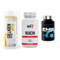 Haut, Haare & Nägel: MST Collagen + MST Niacin + Scitec ZMB – alle enthaltenen Artikel