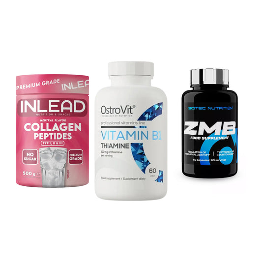 Haut, Haare & Nägel: INLEAD Collage + Ostrovit + Scitec ZMB – alle enthaltenen Artikel