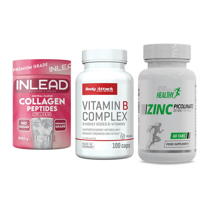Haut, Haare & Nägel: INLEAD Collage + Body Attack + MST Healthy – alle enthaltenen Artikel