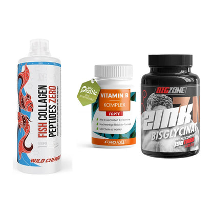 Haut, Haare & Nägel: MST Fish + ProFuel Vitami + Big Zone Zink – alle enthaltenen Artikel