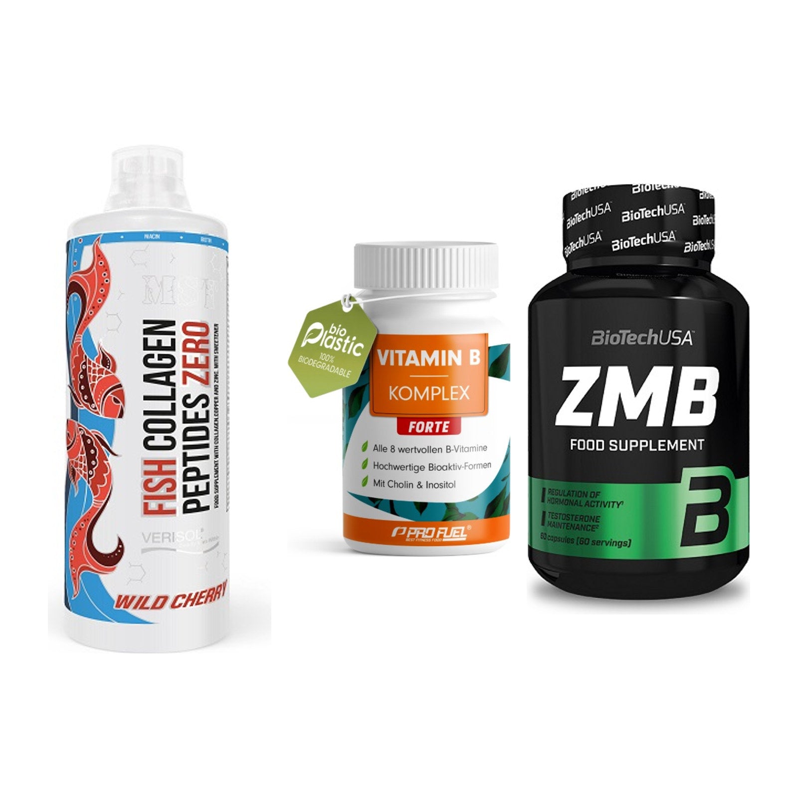 Haut, Haare & Nägel: MST Fish + ProFuel Vitami + BioTech ZMB – alle enthaltenen Artikel