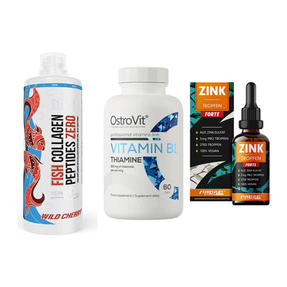 Haut, Haare & Nägel: MST Fish + Ostrovit + ProFuel Zink – alle enthaltenen Artikel