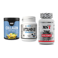 Haut, Haare & Nägel: ESN Collagen + NNT Vitamin B + MST Zinc – alle enthaltenen Artikel