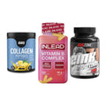 Haut, Haare & Nägel: ESN Collagen + INLEAD Vitamin + Big Zone Zink – alle enthaltenen Artikel