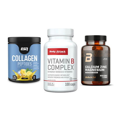 Haut, Haare & Nägel: ESN Collagen + Body Attack + BioTech Calciu – alle enthaltenen Artikel